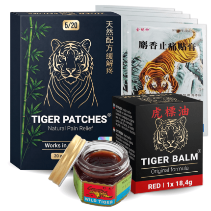 Mali paket (20 flastera) + Crvena Tigar mast 18,4g <br><div style="color:red"><b>UŠTEDITE -3,95 €</b></div>